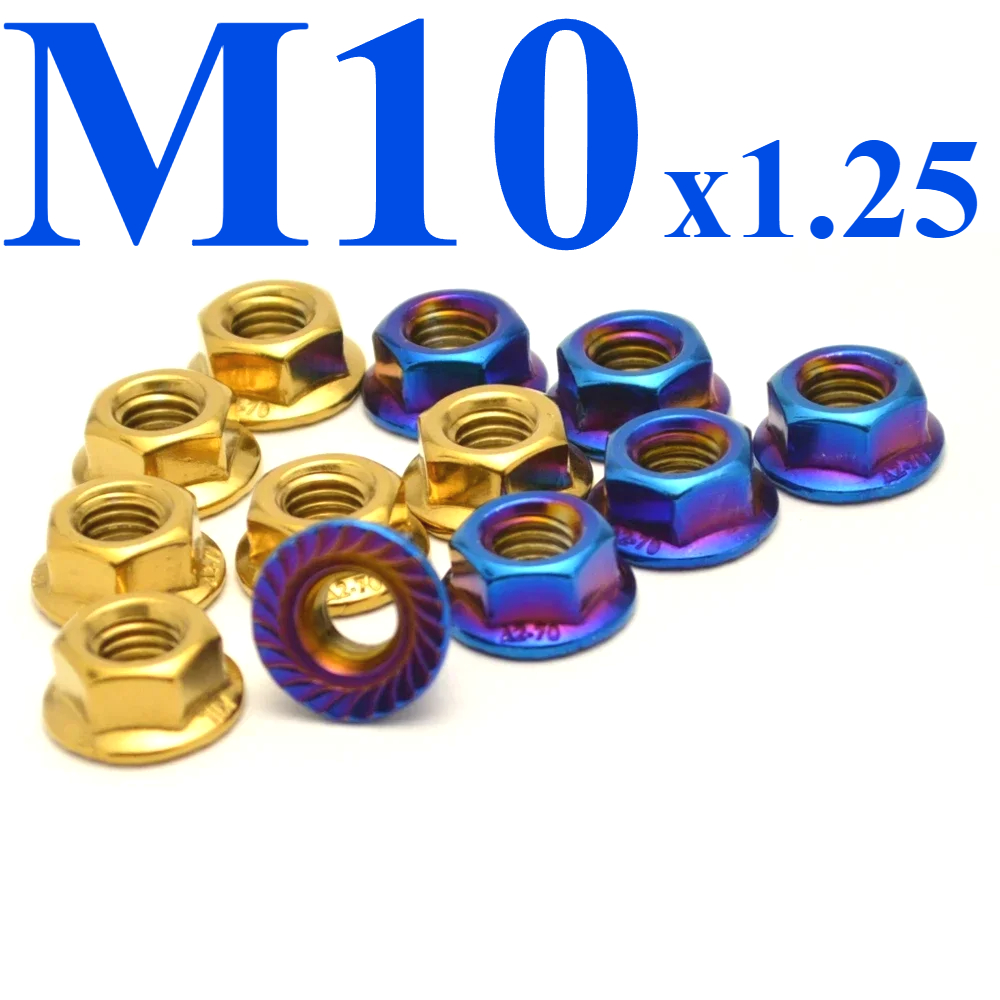Sprocket - M10*1.25 Rear Sprocket Wheel Nuts For