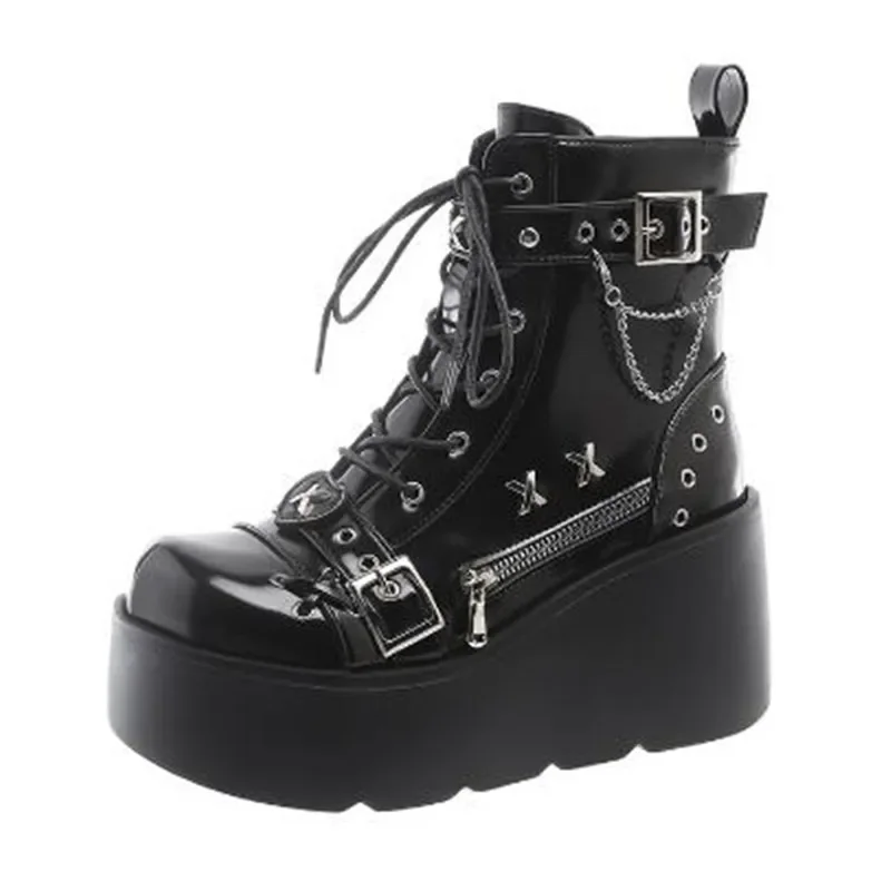 Designers Women Platform Gothi - Motorcycle Chain recension och pris
