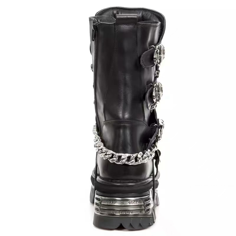 Fashion Men's Genuine Leather  - Motorcycle Chain recension och pris