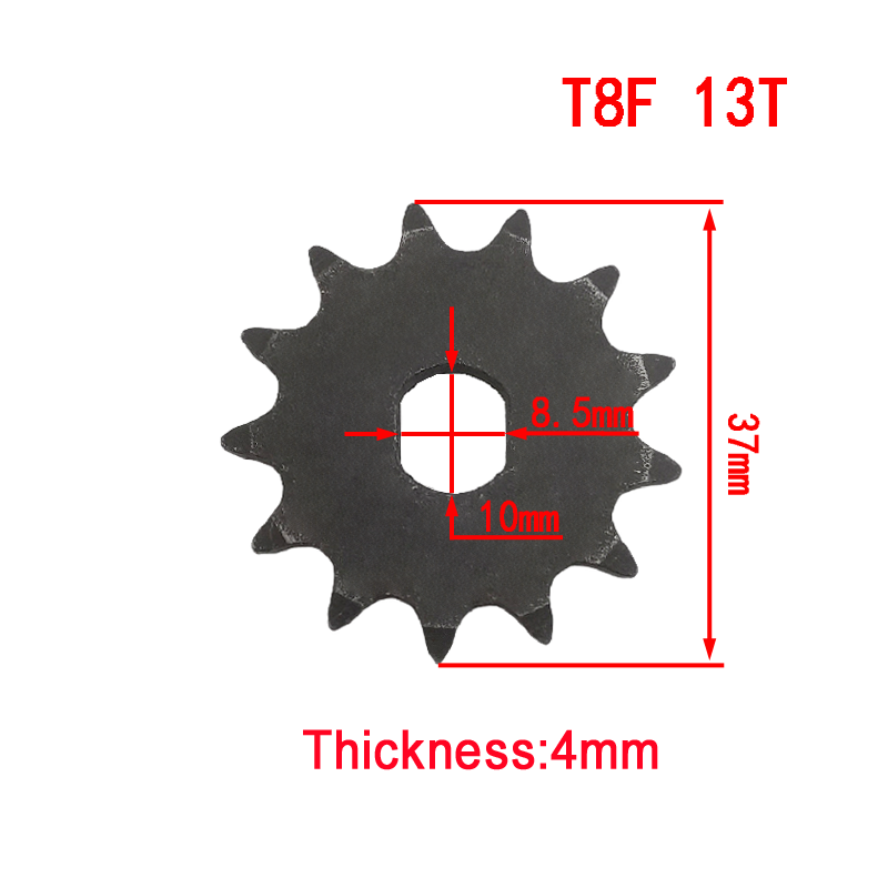 8T 9T 10T 11T 25H T8F 410 420  - 428 Chain recension och pris