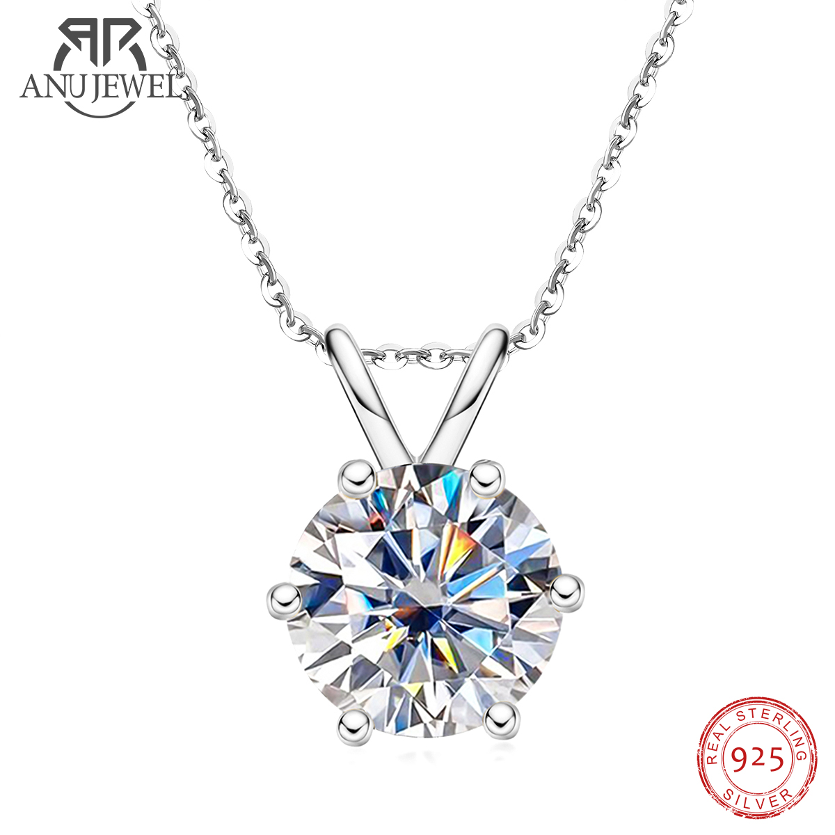 AnuJewel 1ct 3ct 5ct D Color   - Ansi Chain recension och pris