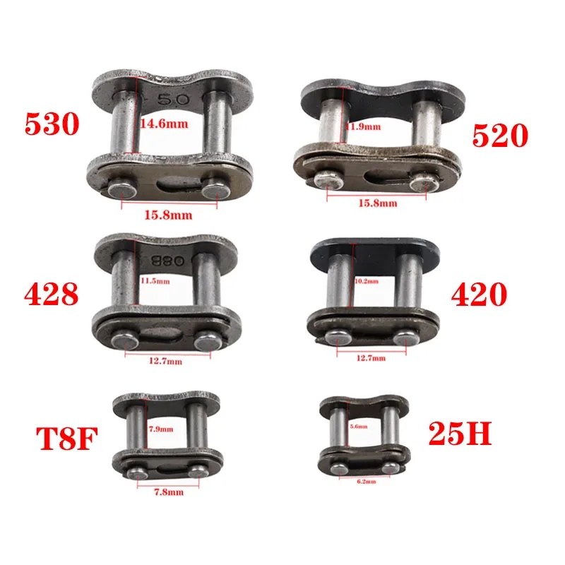 1pcs Motorcycle Chain Buckle R - 428 Chain recension och pris