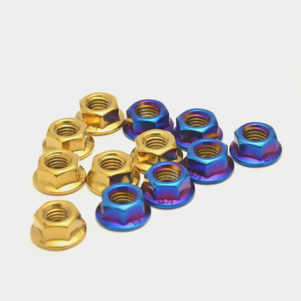 6Pcs M10x1.25 Rear Sprocket Wh - Sprocket recension och pris