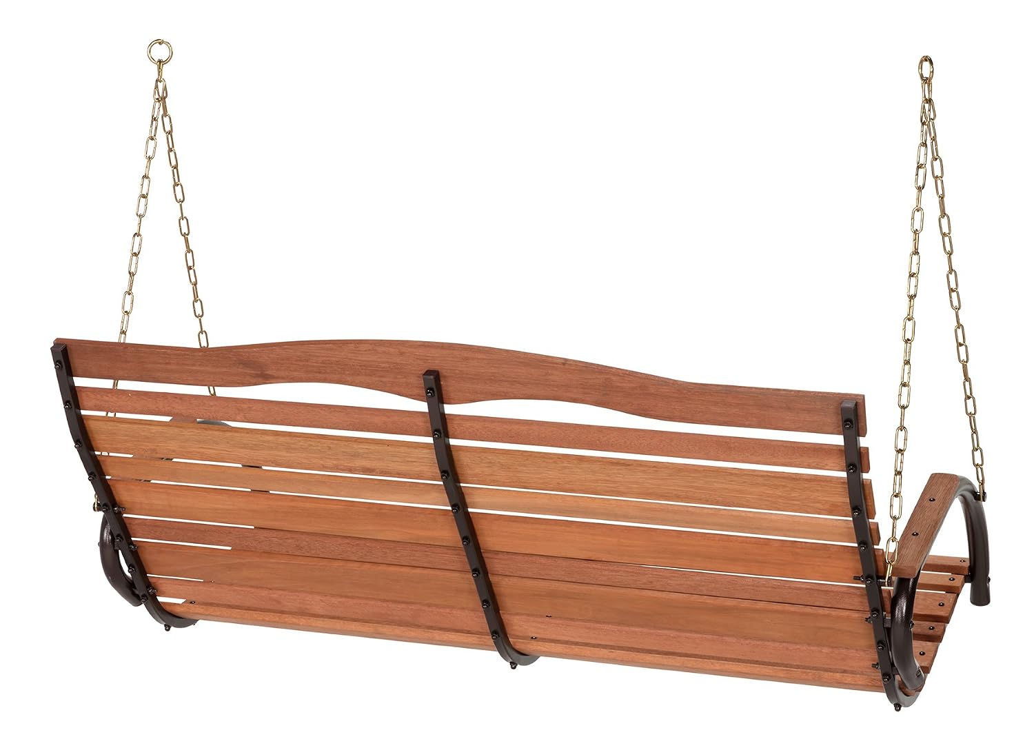 Outdoor Patio Swing Powder Coa - Steel Chain recension och pris