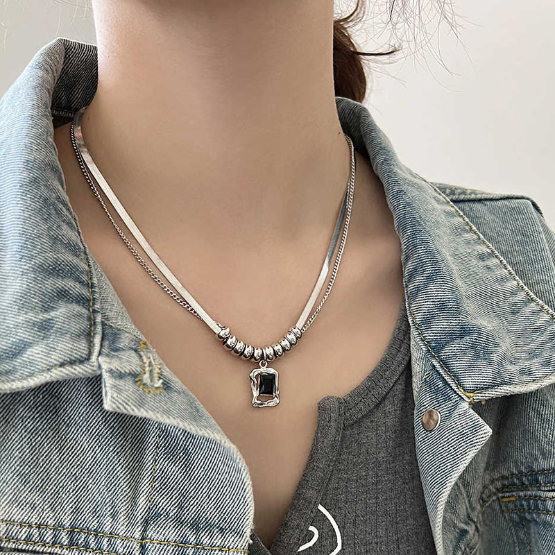 Layered Stainless Steel Chains - Xcm Chain recension och pris