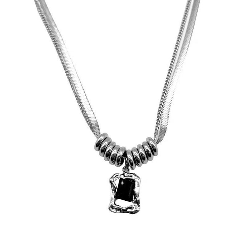 Layered Stainless Steel Chains - Xcm Chain recension och pris