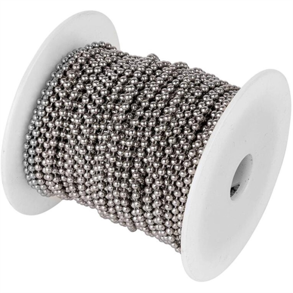 10m Stainless Steel Bead Ball  - Roller Chain recension och pris