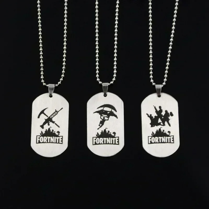 Game Fortnite Anime Necklace S - Steel Chain recension och pris