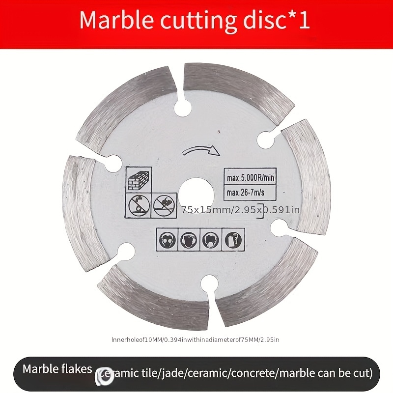 7Pcs Procut3-Inch Circular Saw - Steel Chain recension och pris