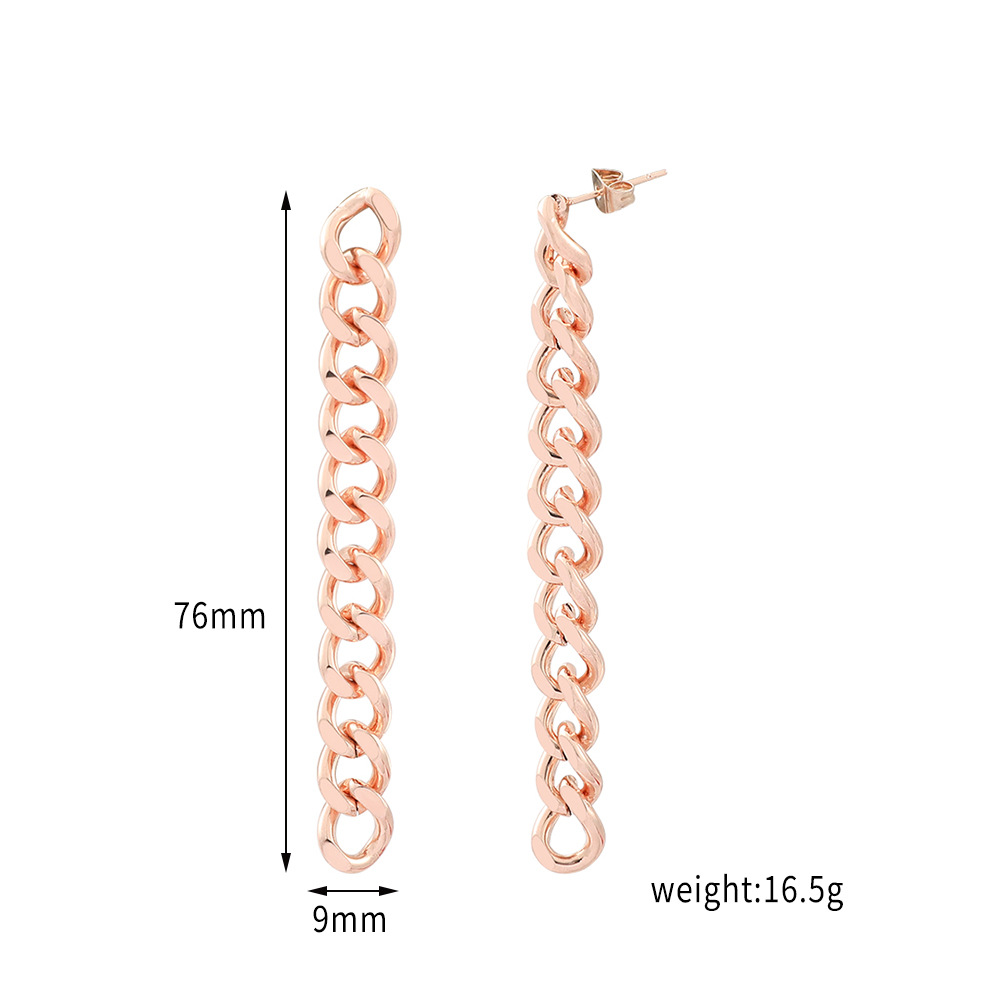 Cool Punk Style Stainless Stee - Steel Chain recension och pris