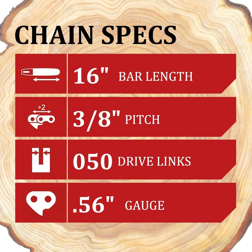 16 Inch Multi-Blade Chainsaw C - Ansi Chain recension och pris