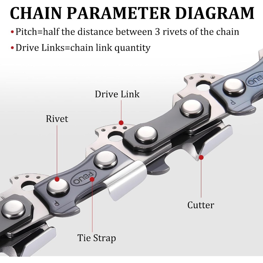 16 Inch Multi-Blade Chainsaw C - Ansi Chain recension och pris
