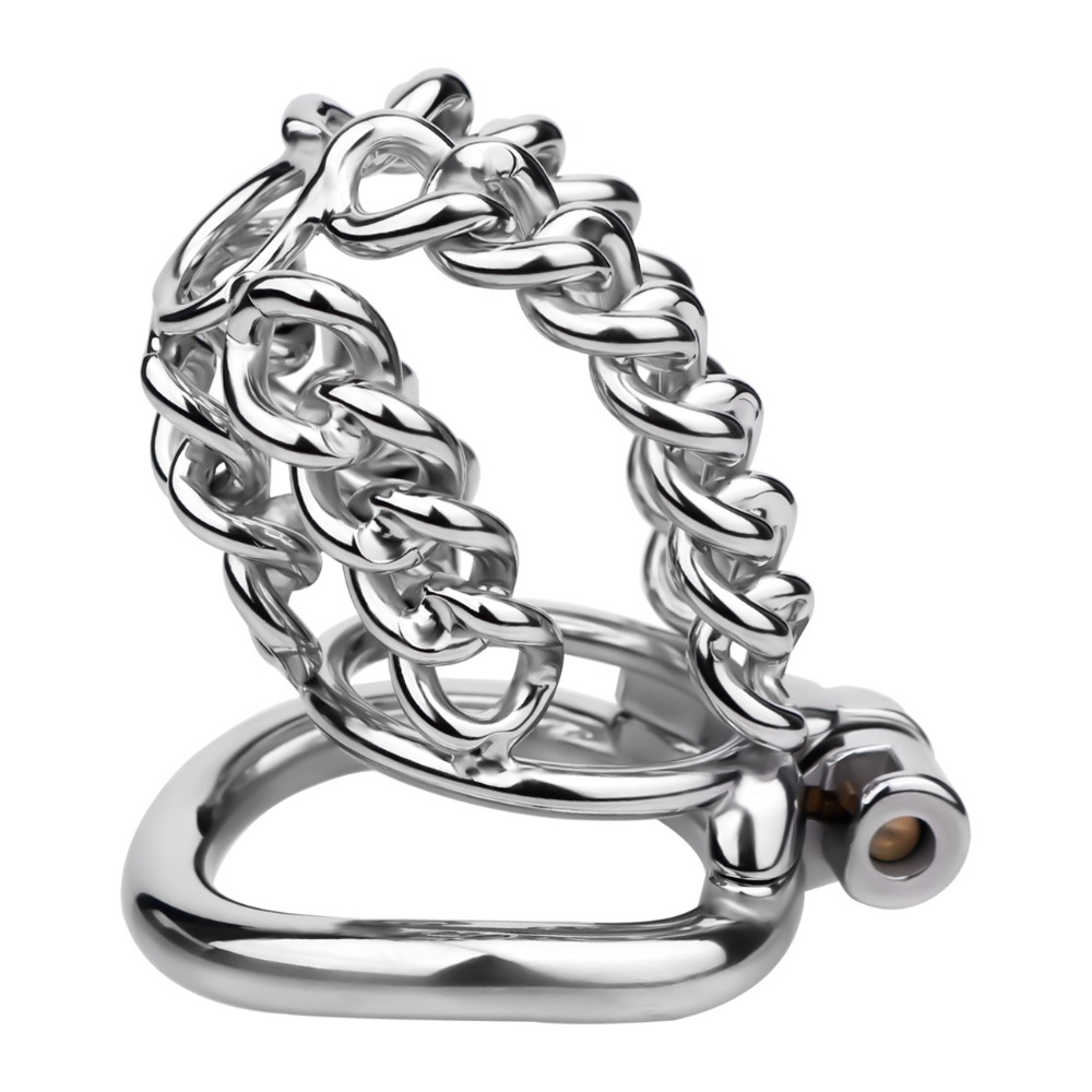 New Metal Steel Chain Chastity - Steel Chain recension och pris