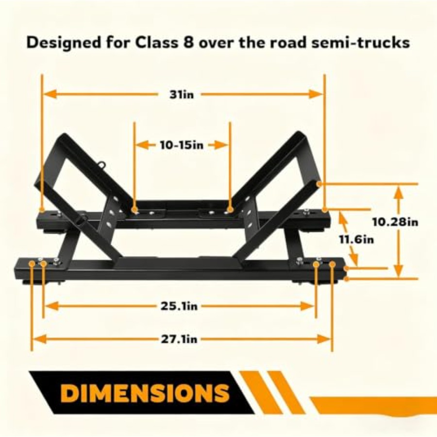 Heavy Duty Semi Truck Spare Ti - Steel Chain recension och pris