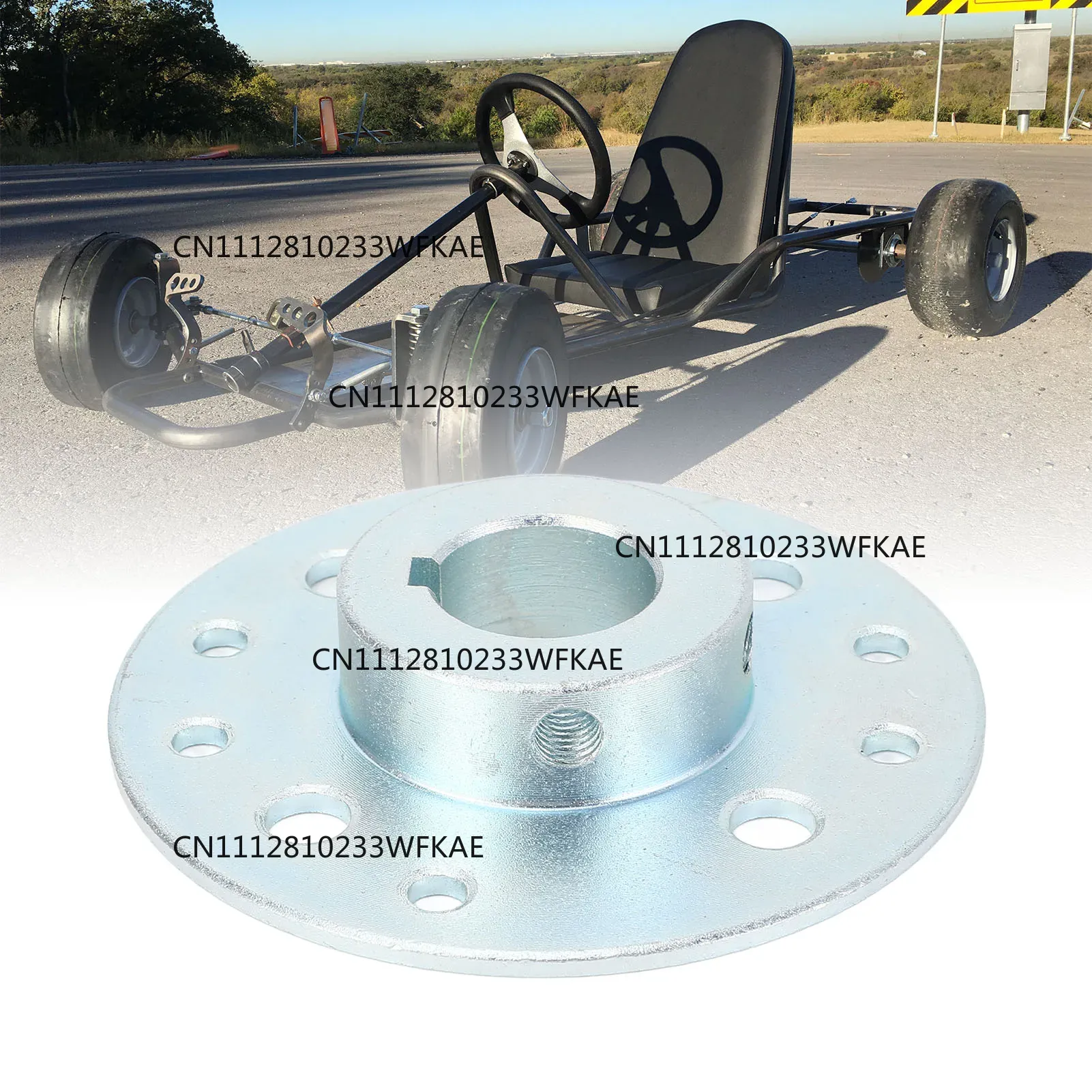 1 Inch Go Kart Bore Rear Sproc - Sprocket recension och pris