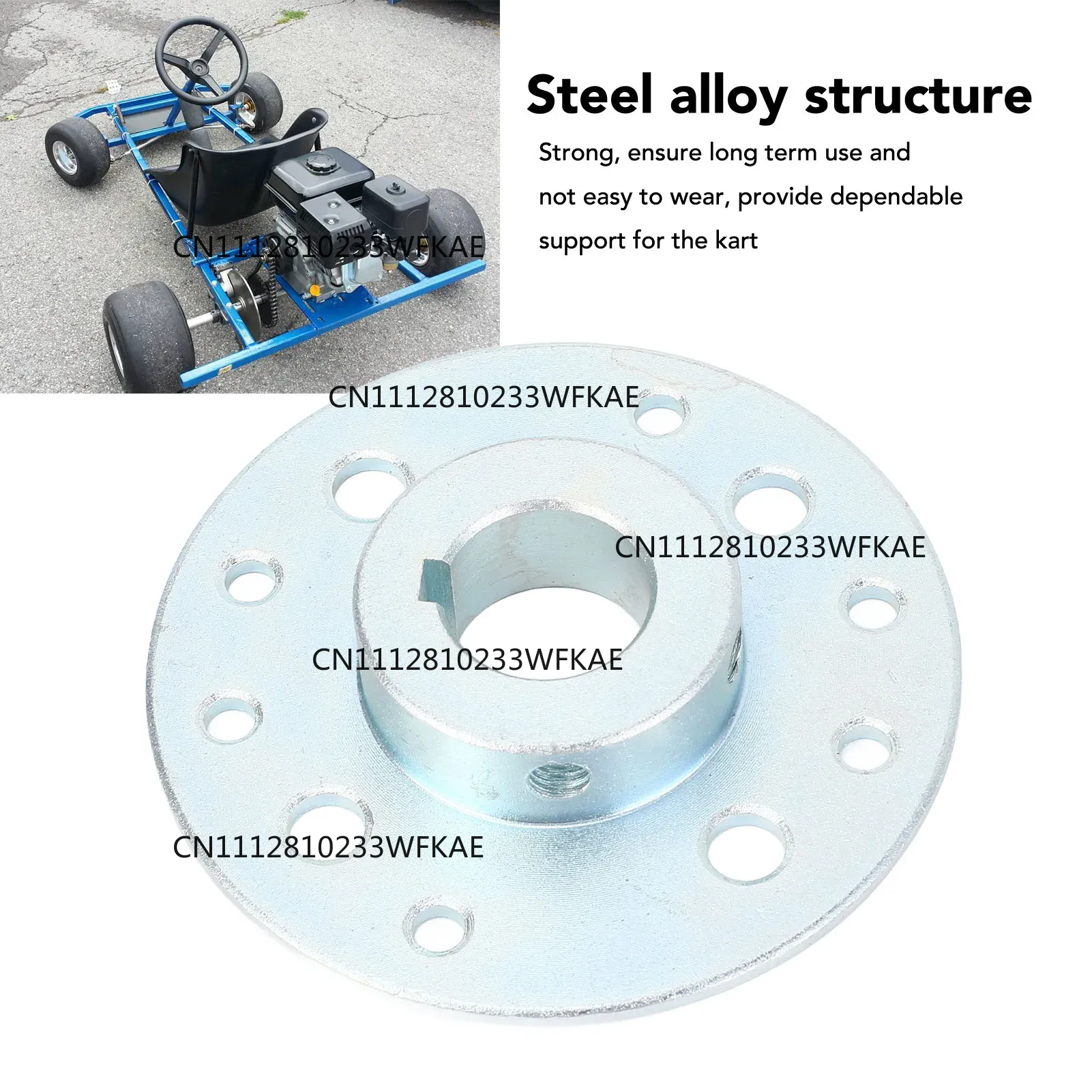 1 Inch Go Kart Bore Rear Sproc - Sprocket recension och pris